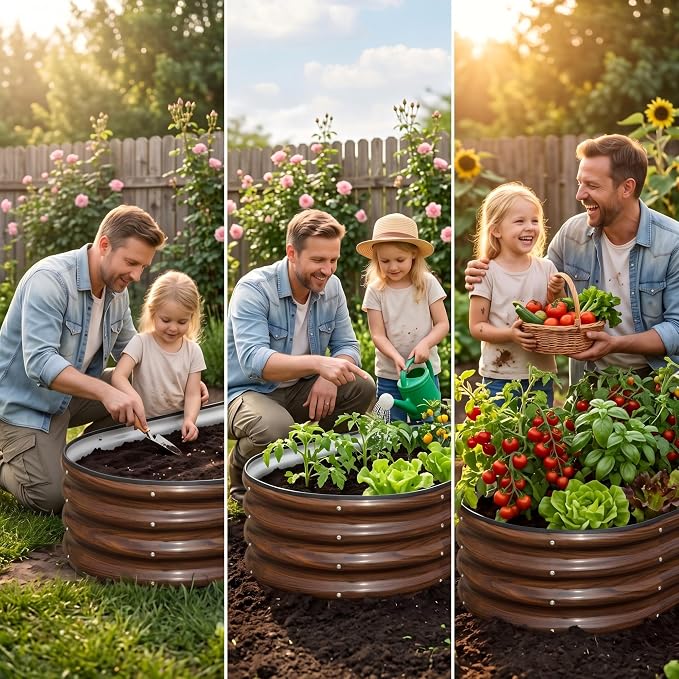 Galvanized Raised Garden Bed Outdoor - Image 6