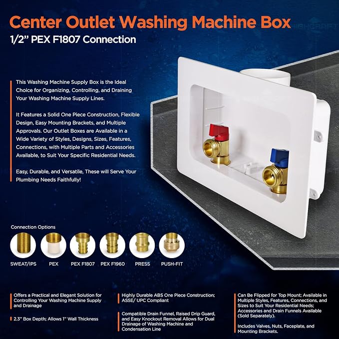 Highcraft Washing Machine Outlet Box - Image 5