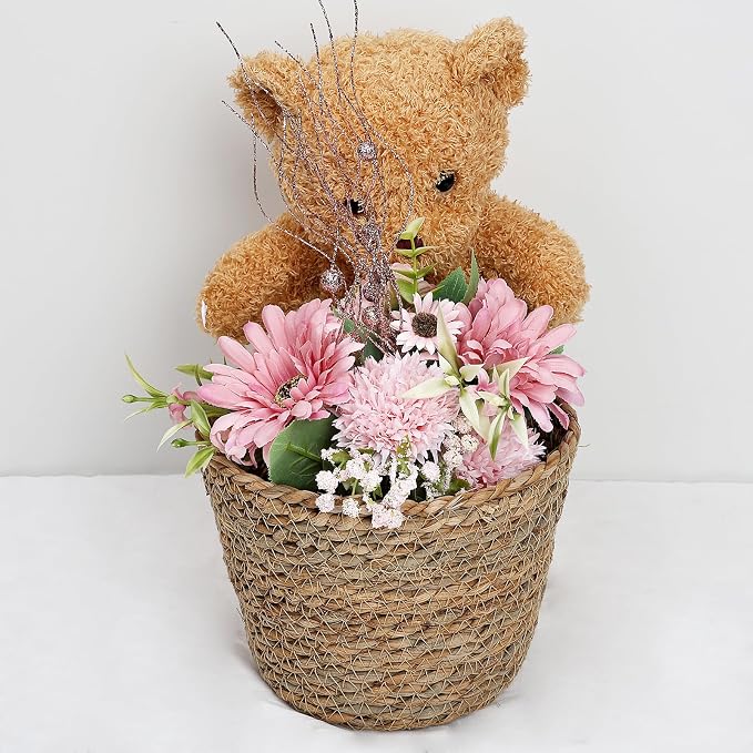 Dusty Pink & Rose Gold Flowers Table Centerpieces - Image 8
