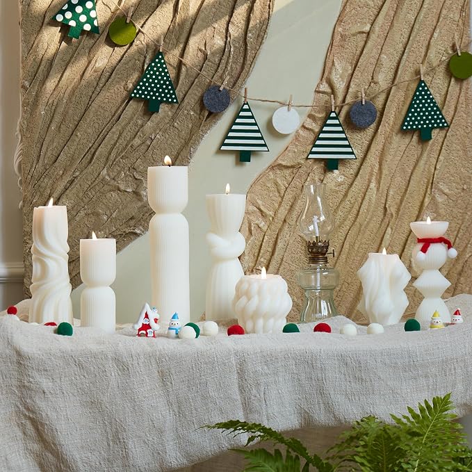 7-Pack Pillar Candles - Image 6