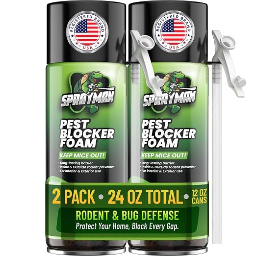 Pest Block Spray Foam by Sprayman