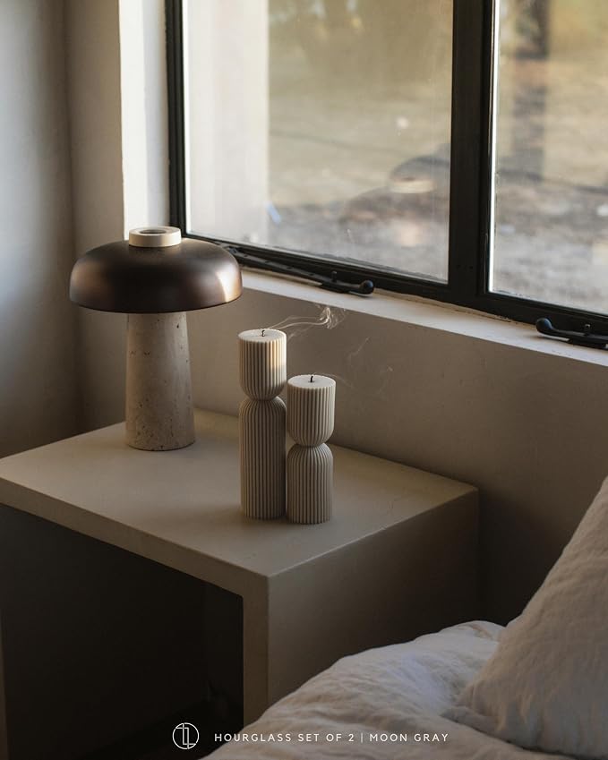 LAWA Hourglass Pillar Candle - Image 2