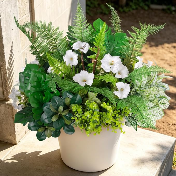 Hrobek Outdoor Faux Plants UV Resistant Fake Greenery - Image 2