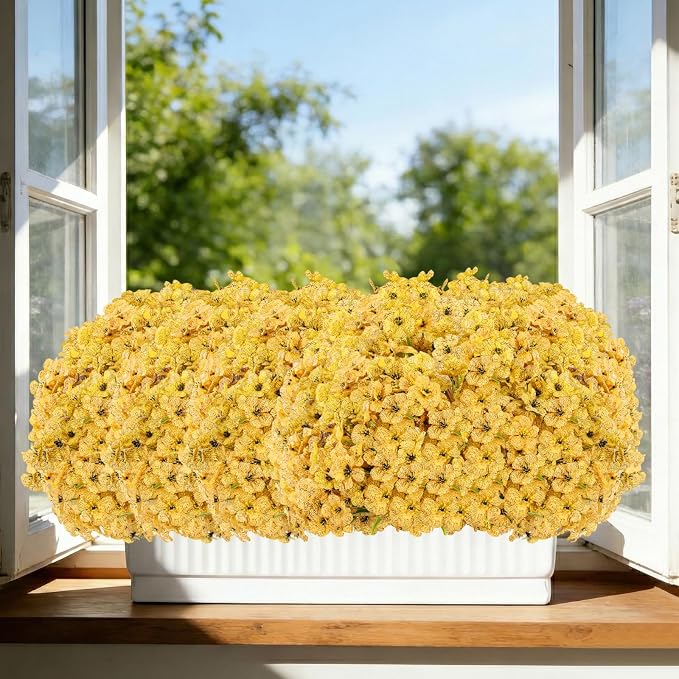 22 Bundles Artificial Flowers Outdoor, Faux Flowers UV Resistant - Image 5