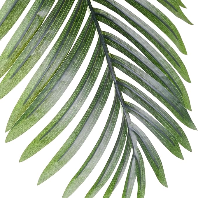 6ft Artificial Palm Tree Indoor Plant，Triple Faux Tropical Areca Floor Plant in - Image 8