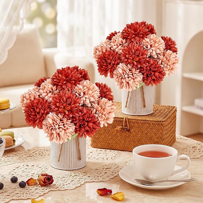 6 Set Pre-Made Flower Table Centerpieces - Image 3