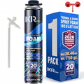 Spray Foam Insulation, Expanding Foam Sealant Spray, 1 Pack x 26.46 oz | High by ixirpro