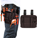 Tool Pouch Holster with Belt Clip Around Your Leg | Nylon, Electrician by KENOBEE