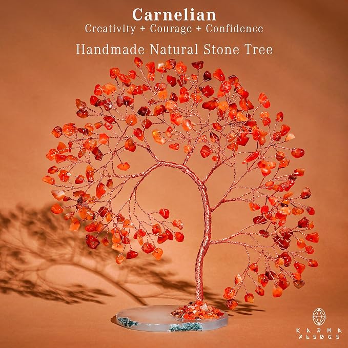 Crystal Tree of Life for Home, Wall Decor to Bring Money & Good Luck, Handmade - Image 2