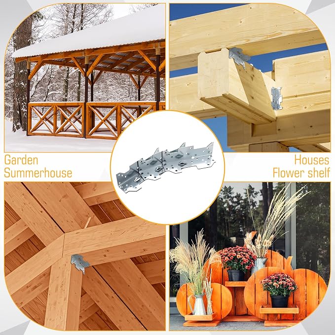 25pcs Galvanized Framing Angle Brackets - Image 5