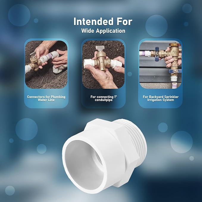 1 Inch PVC Male Adapter Pipe Fitting - Image 4