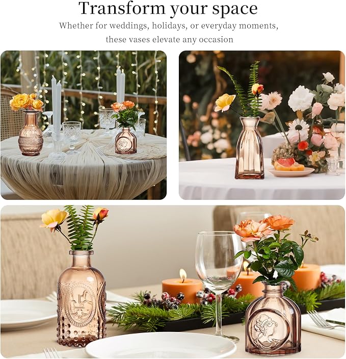 Glass Bud Vases Set of 32 - Image 3