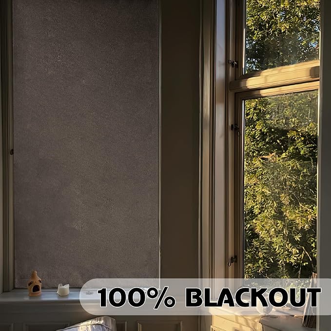 RYB HOME Linen Door Window Curtains W30 x L69, 1 Panel - Image 3