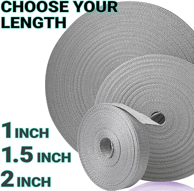Webbing Strap, 3/4" to 2", 10-50 Yds, EDC gear, backpack repair and pet dog - Image 9