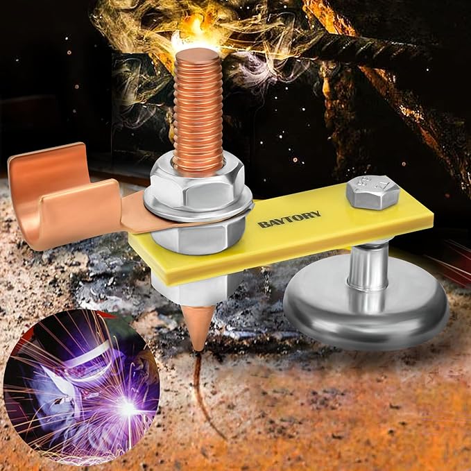 BAYTORY Upgrade Magnetic Welding Support Ground Clamp Tools | Welding Magnet - Image 2