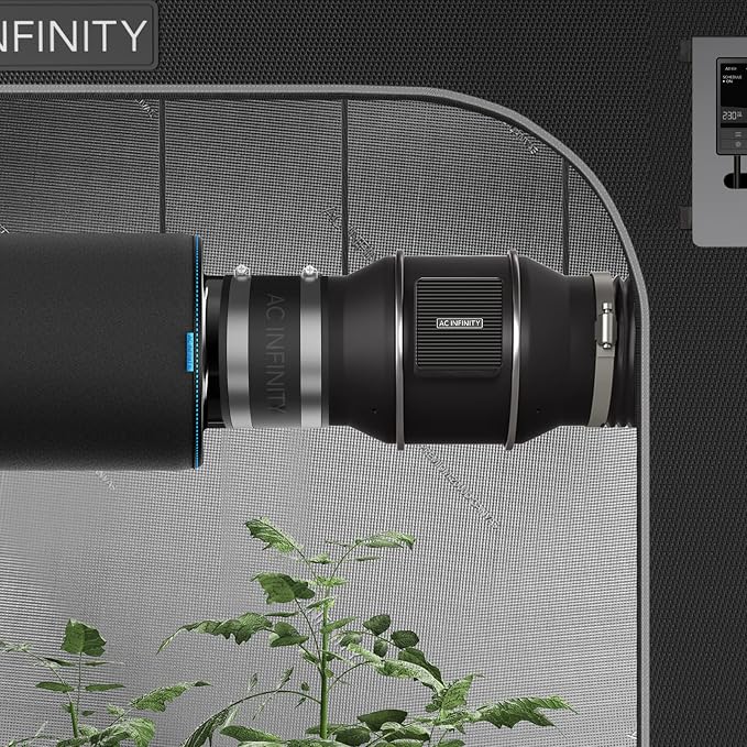 AC Infinity Noise Reduction Clamp 4-Inch, Duct Coupler. | Stainless Steel Clamps - Image 6
