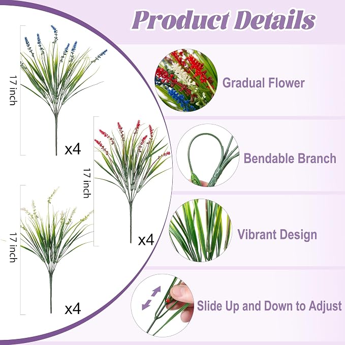 Ammyoo Artificial Fake Plants UV Resistant - Image 3
