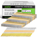 meite 35° Joist Hanger Nails 2-1/2'' x 0.148'' Hot-dip Galvanized 1, Full Round by meite