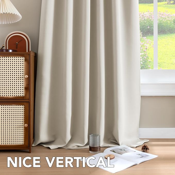 H.VERSAILTEX Light Reducing Curtains Thermal Insulated Window Treatment Panels - Image 9
