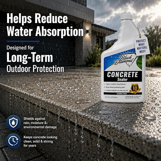 Concrete Sealer Clear Penetrating Waterproofing Spray. The Best Most Durable - Image 5