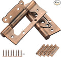 Non-Mortise Door Hinges, 5 Inch-304 Stainless Steel, Heavy Duty Door Hinges by Unknown