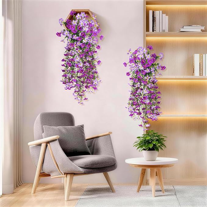 INQCMY Artificial Fake Flowers Plants - Image 6