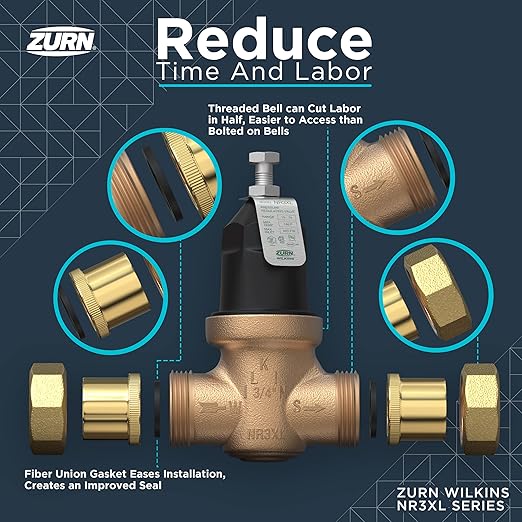 Zurn Wilkins 1-NR3XLDU 1" NR3XL Pressure Reducing Valve - Image 10