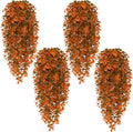 4Pcs Fake Hanging Plants, Eucalyptus Leaves Fake Vines Fall Decor | UV by Waipfaru