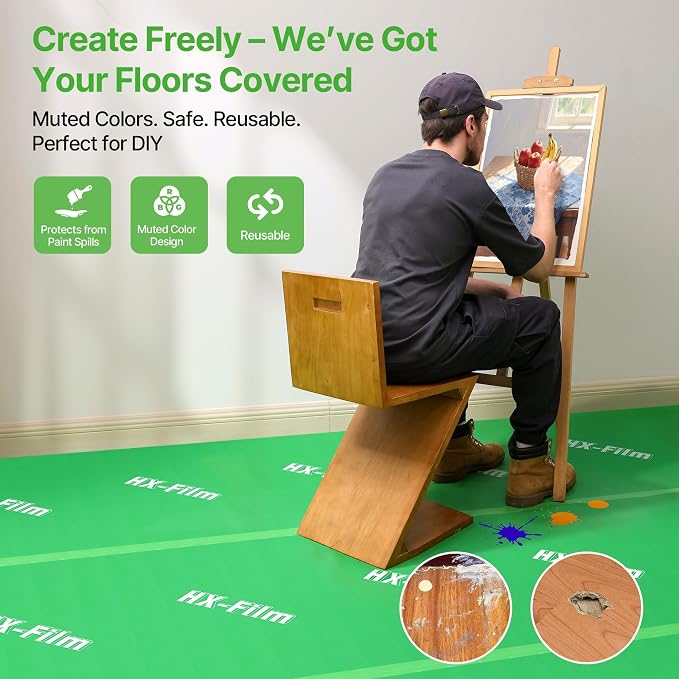 39" x 200' Heavy-Duty Floor Protection | Construction Grade Carpet Protector | - Image 7