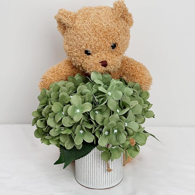 Sage Green Flower Table Centerpieces - Image 7