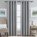 H.VERSAILTEX Room Darkening Farmhouse Curtains 96 inches Long 2 Panel Set by HVERSAILTEX