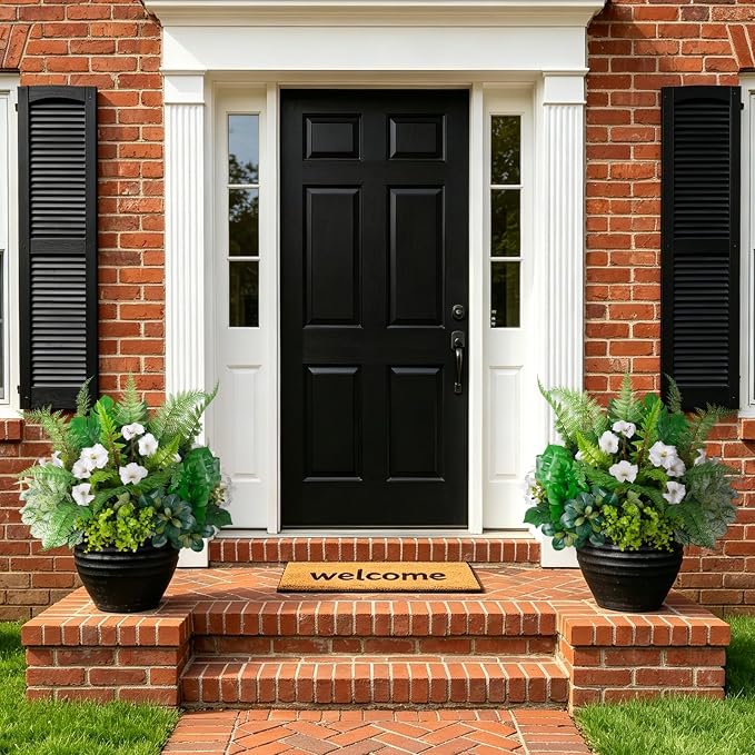 Hrobek Outdoor Faux Plants UV Resistant Fake Greenery - Image 6
