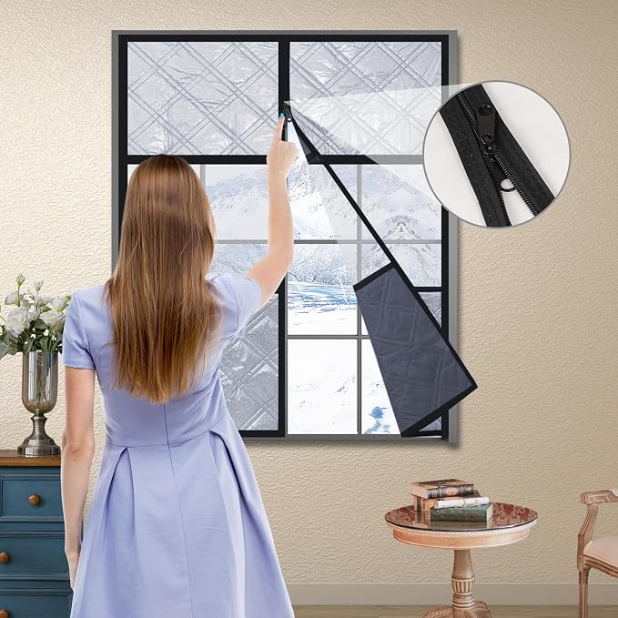 47" X 63" Visible Thermal Window Cover Insulation Kit - Image 5