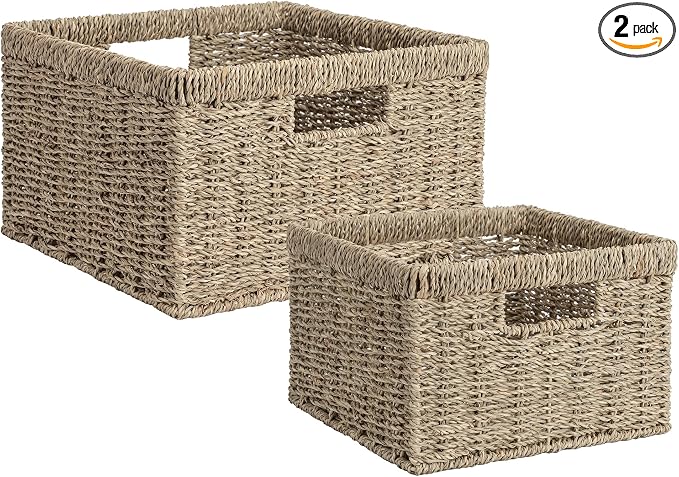 StorageWorks Wicker Storage Baskets by StorageWorks