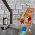 100 ft - Carbon Fiber-Basement Wall Crack Repair Kit - Carbon Fiber Foundation by KARBXON