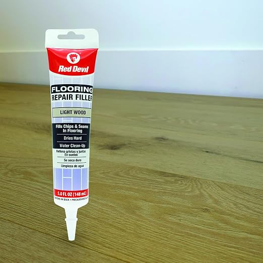 Red Devil 056020 Flooring Repair Filler, 5 oz., Light Wood, 4 Pack - Image 6