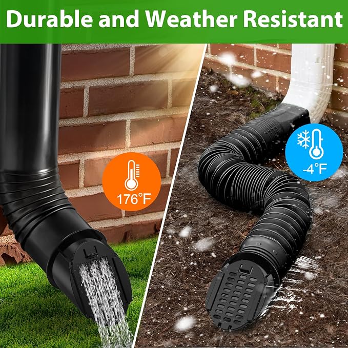 1 Pack 4" Drainage Grate Cover, Rain Diverter, Drainage Grate Yard Drain - Image 9