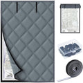 Window Insulation Kit for Winter, 3 Layer 26" X 39" Winter Insulated Window by Mqiielle