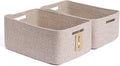 MiniArk Large Storage Baskets for Shelves, Baby Nursery, Toy Baskets Box by MiniArkStorageBasketsHome
