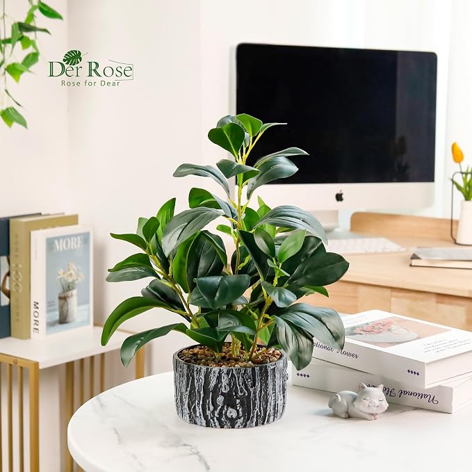Der Rose 15.7" Artificial Plants Indoor - Image 6