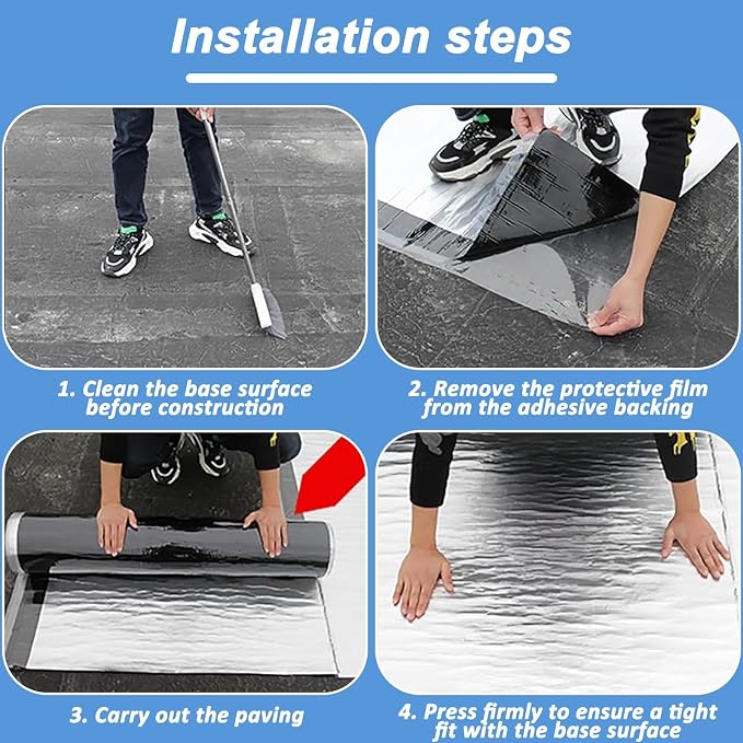 Asphalt Roof Shingles Patch Repair Sealant Tape - Image 7