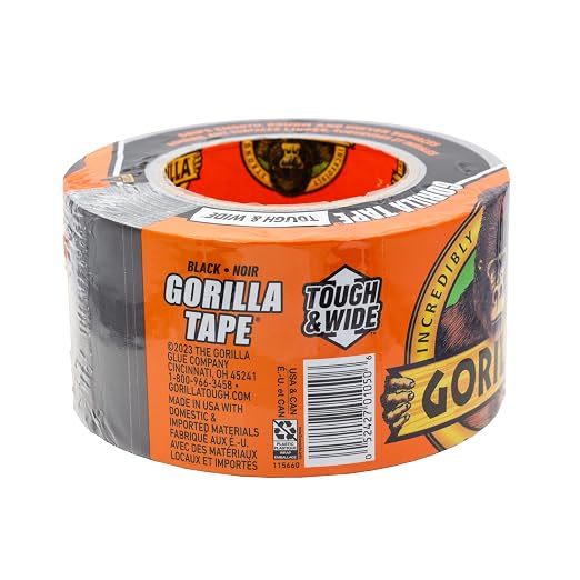Gorilla Tape Tough & Wide, 2.88" x 25 yd - Image 7
