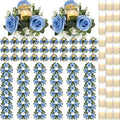 Yunlly 32 Pcs Rose Candle Rings by Yunlly