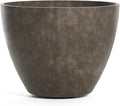 Lupo Tapered Indoor/Outdoor Planter, 37x28in River Stone by Cosapots