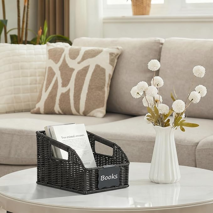 Pantry Organizers, Handwoven Large Wicker Baskets - Image 7