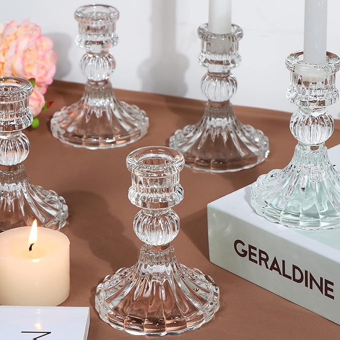 Candlestick Holders Set, Party & Windowsill Decor by DARJEN