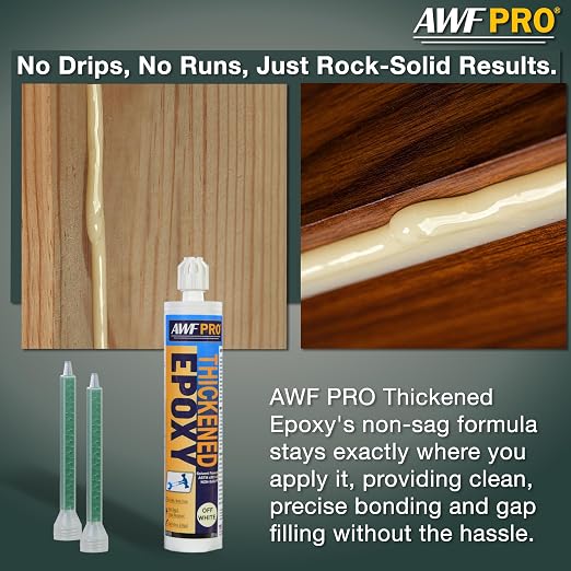 AWF-PRO Thickened, Wood Repair Epoxy Adhesive - Image 6