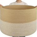 OIAHOMY 115L Extra Large Blanket Basket by MasterofSpaceOptimization
