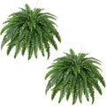 Dkaltm 45" Artificial Boston Fern, Outdoor Plants | UV-Resistant, 55 fronds by Unknown