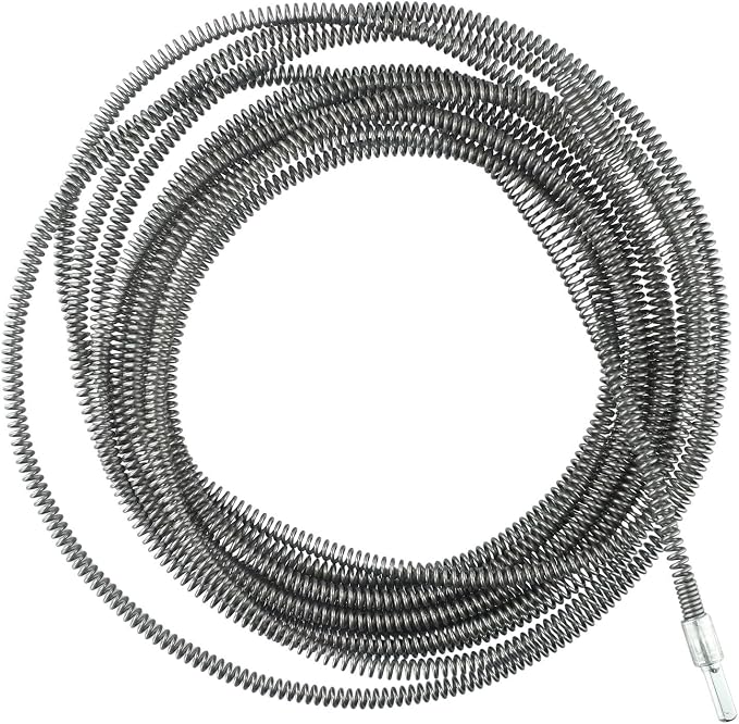 Electric Drill Drain Dredging Tool 5M Spring Pipe Snake - Image 2